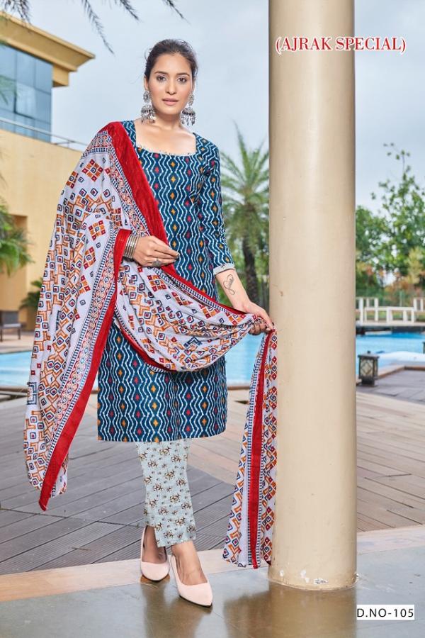 Sc Ajrakh Special Vol-2 – dress Material